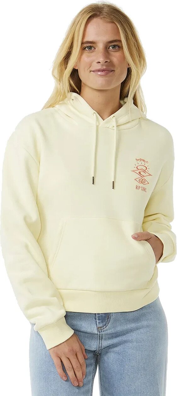 Rip Curl Search Icon Relaxed Hood Womens Lemon Ice