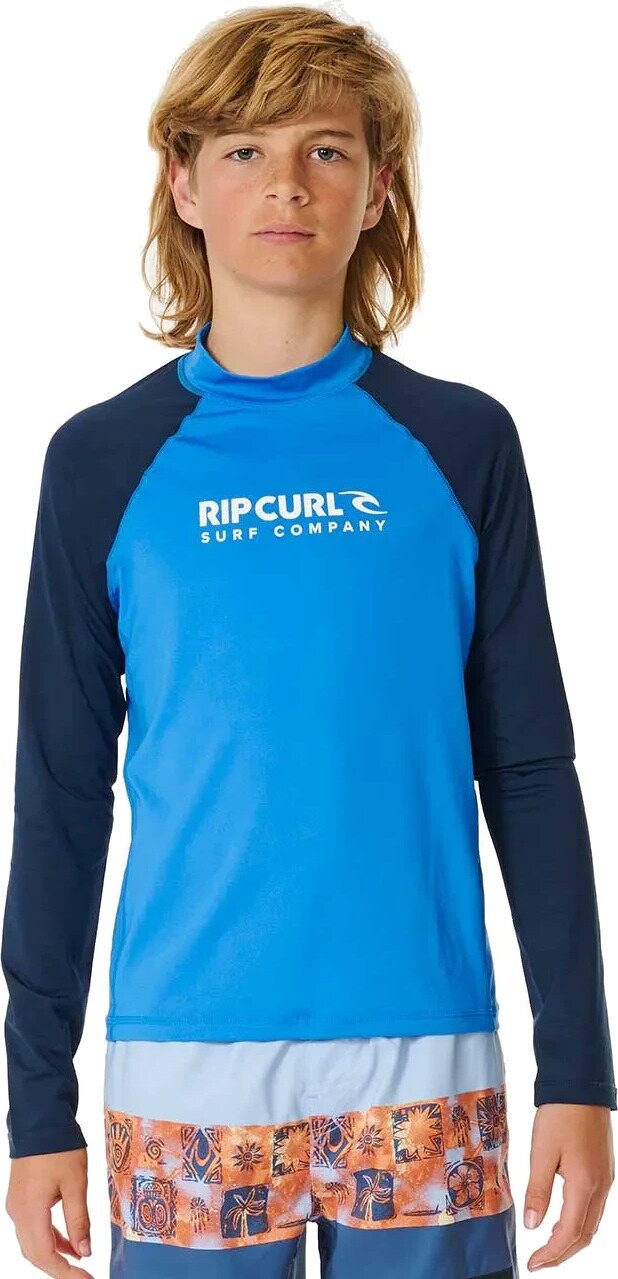 Rip Curl Shock UPF Long Sleeve Boy Blue Gum