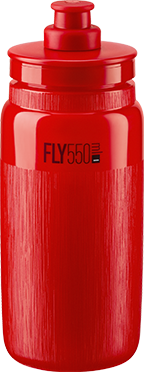 Elite Bottle Fly Tex 550ml Red Grey Logo