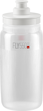 Elite Bottle Fly Tex 550ml Clear Grey Logo