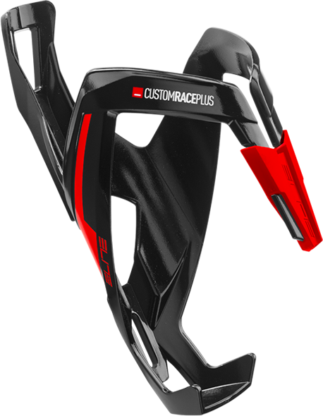 Elite Bottle Cage Vico Mat Matte Black Red