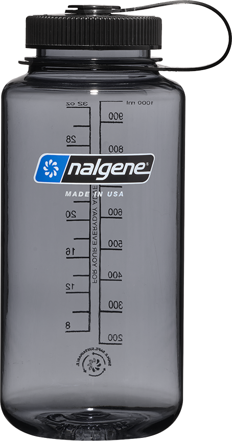 Nalgene Wide Mouth Sustain 1,0L Grey/Black