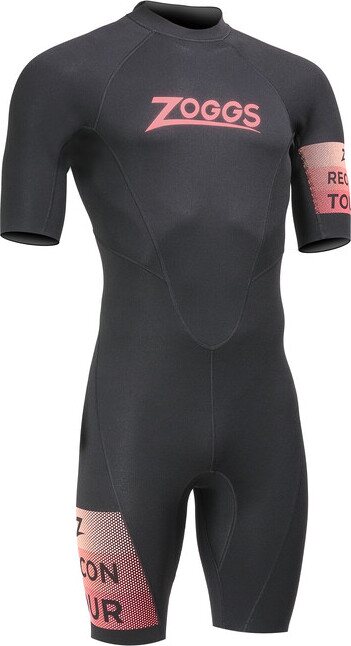 Zoggs Recon Tour Shorty Mens Black / Red