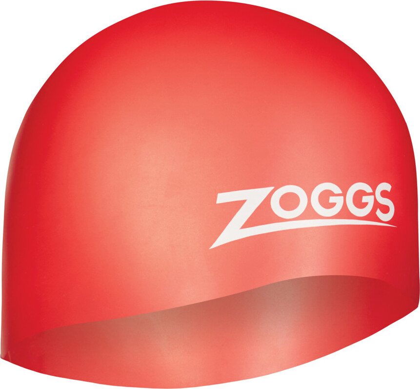 Zoggs Easy-Fit Silicone Cap Red