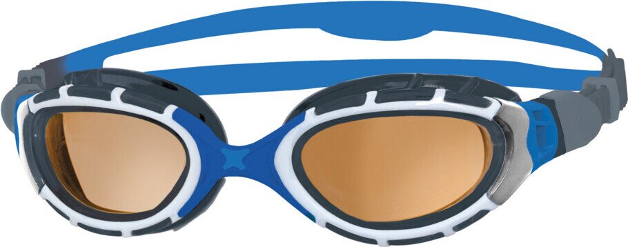 Zoggs Predator Flex Polarized Ultra Blue / Grey / Polarized Copper