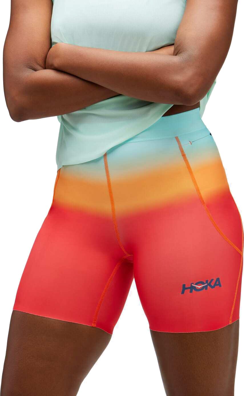 Hoka 6" Knit Short Womens Cloudless Ombre