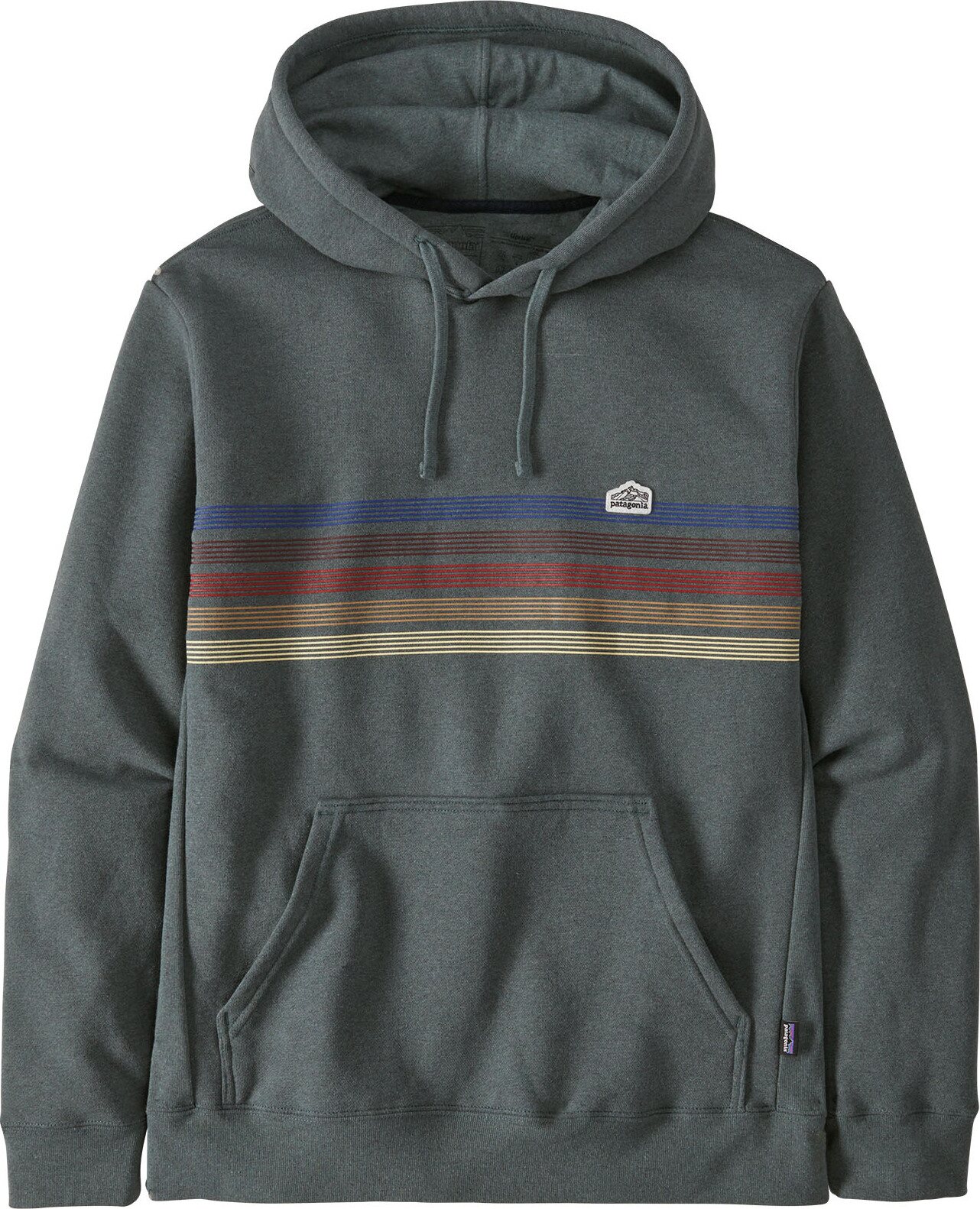 Patagonia Line Logo Ridge Stripe Uprisal Hoody Nouveau Green