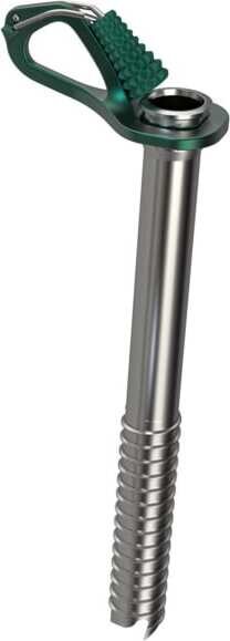 Blue Ice Aero Ice Screw Green - 22cm