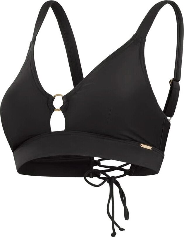 Speedo Shaping Triangle Top Womens Black