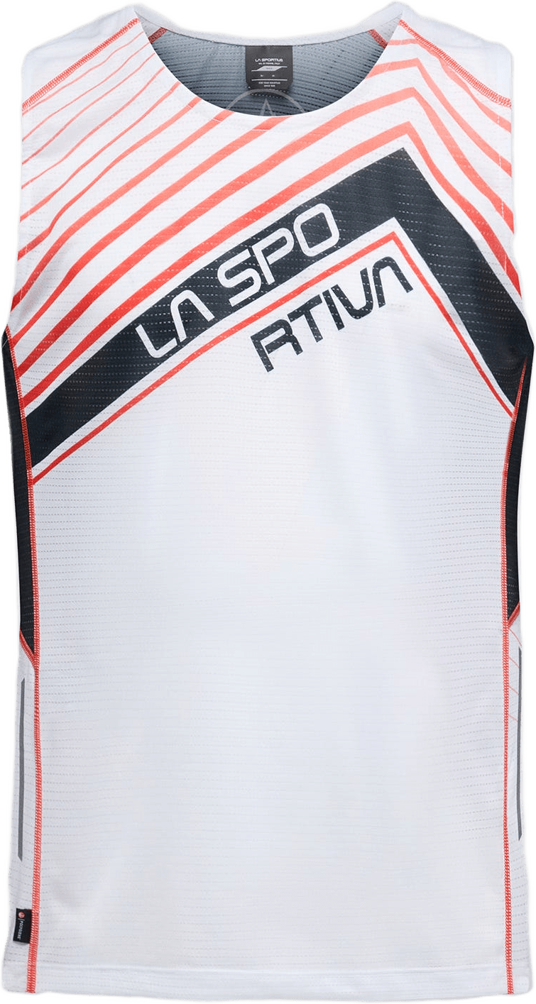 La Sportiva Slipstream Tank Mens White/Black