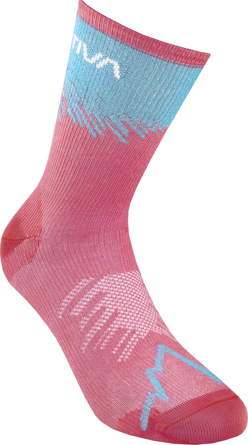 La Sportiva Sky Socks Hibiscus/Malibu Blue