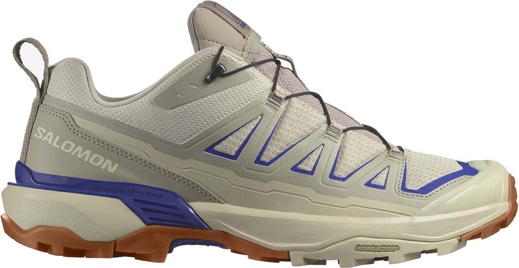Salomon X Ultra 360 Edge Mens Almond Milk / Vintage Khaki / Spectrum Blue