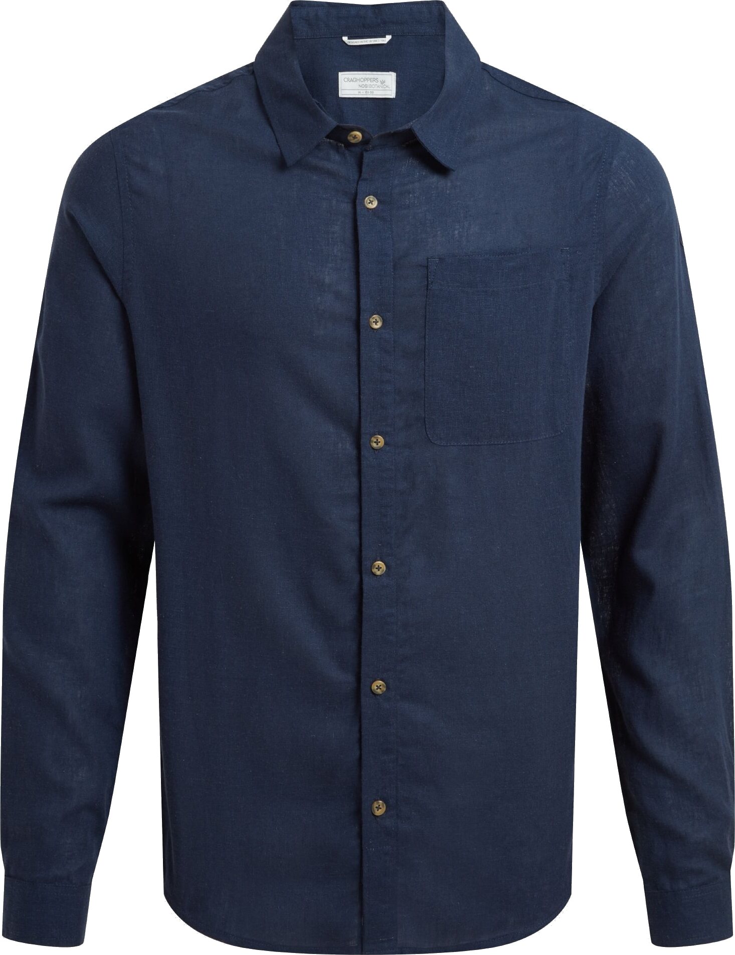 Craghoppers Alexis Long Sleeved Shirt Mens Blue Navy