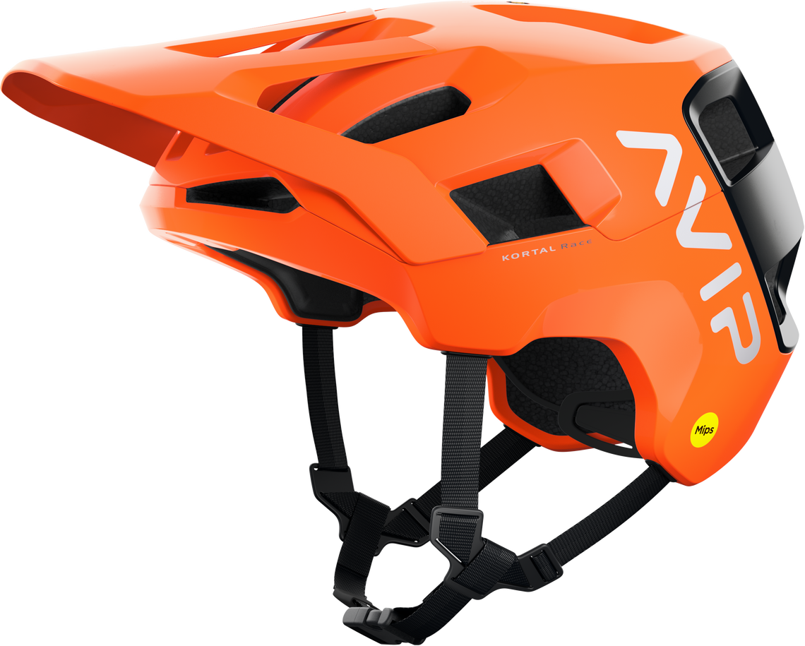 POC Kortal Race MIPS Fluorescent Orange AVIP/Uranium Black Matt