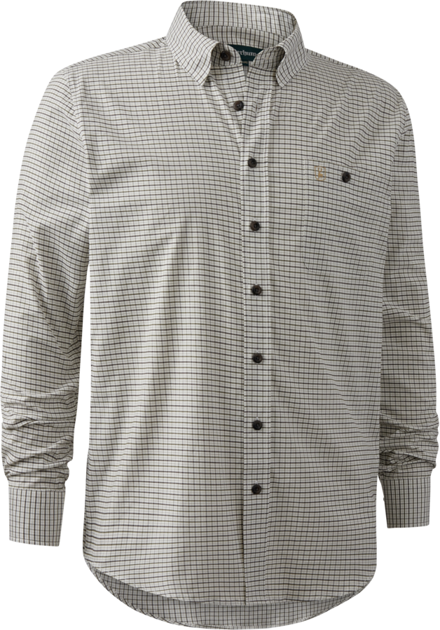 Deerhunter Samuel Shirt Mens Green Check