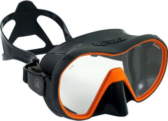 Apeks VX1 Pure Clear Lens Dark Grey / Orange