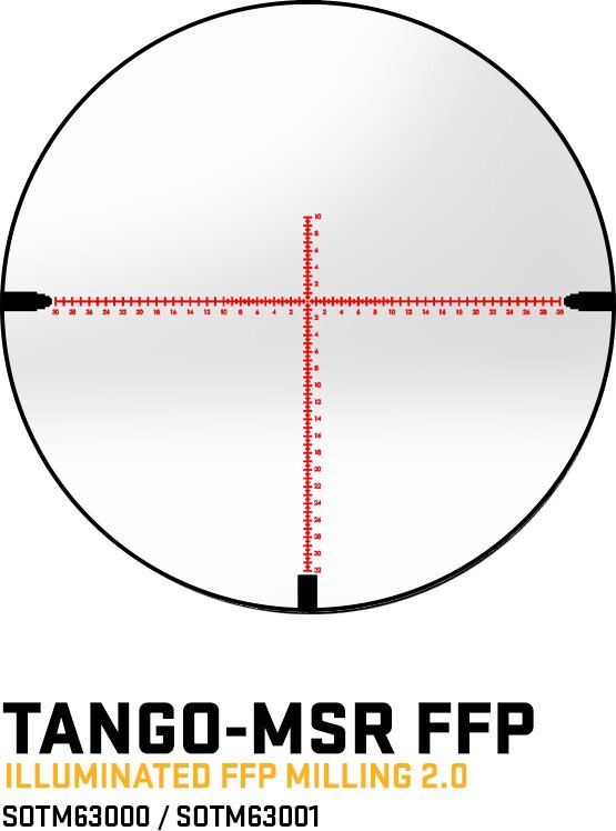 Sig Sauer TANGO-MSR FFP 3-18X50MM MRAD Milling 2.0