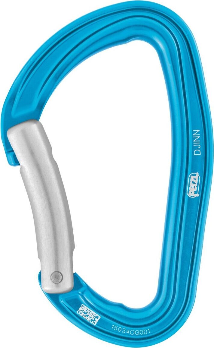 Petzl Djinn bent gate Turquoise