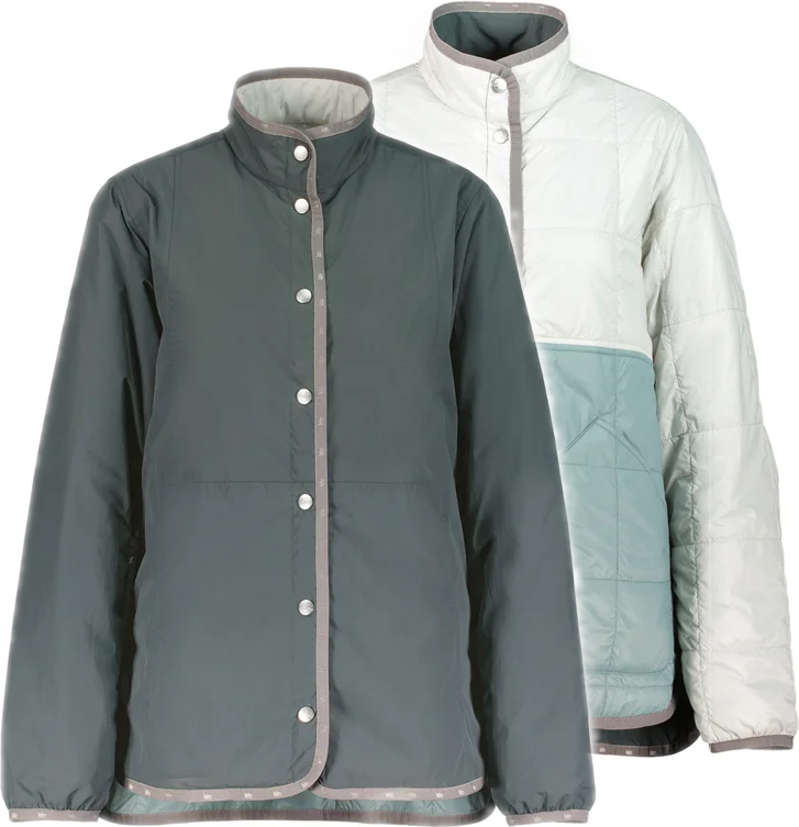 Varg Grötö Reversible Spring Jacket Women Urban Green