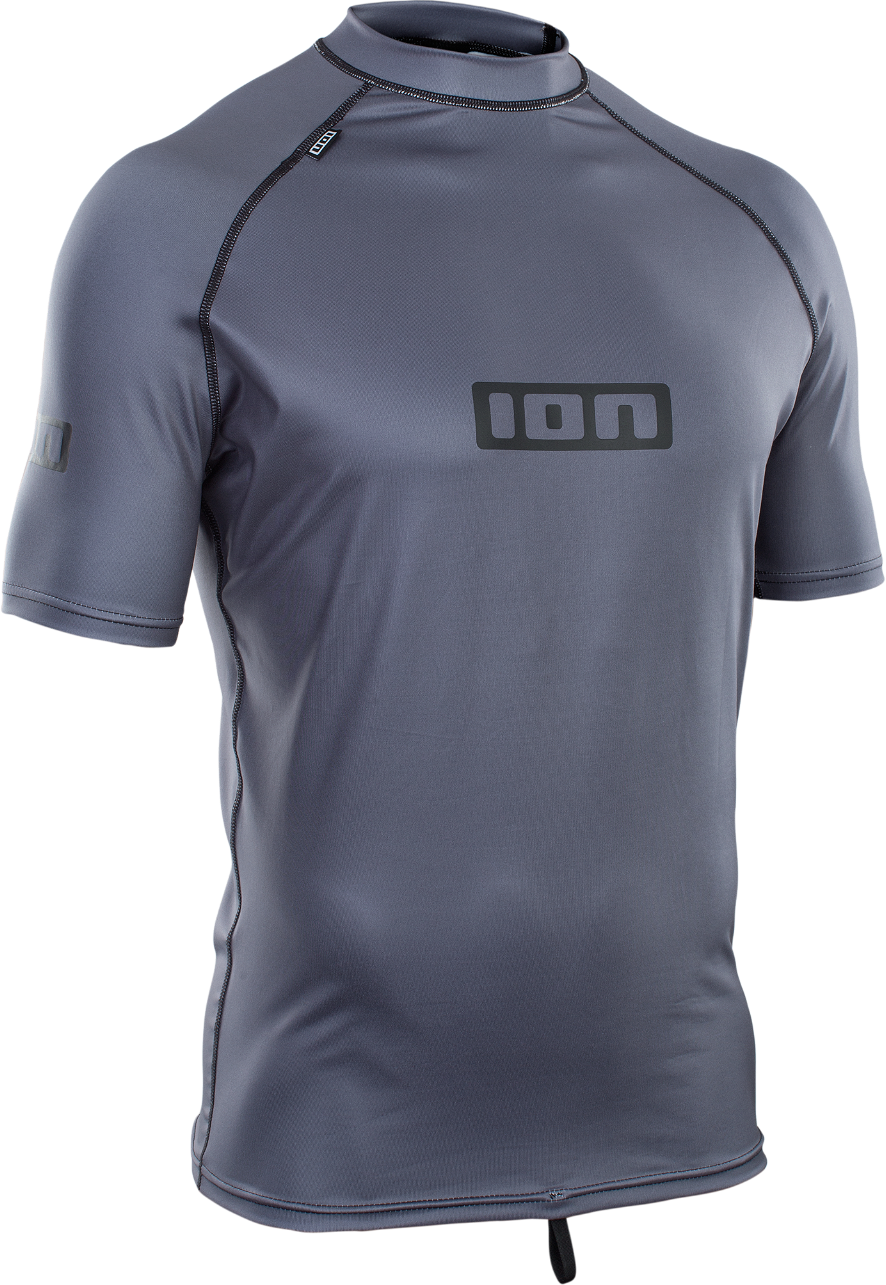 ION Promo Rashguard SS Mens Steel Blue