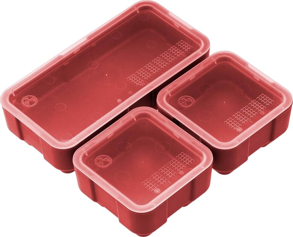 Magpul DAKA® Bins – 2x4, 2x2 Red