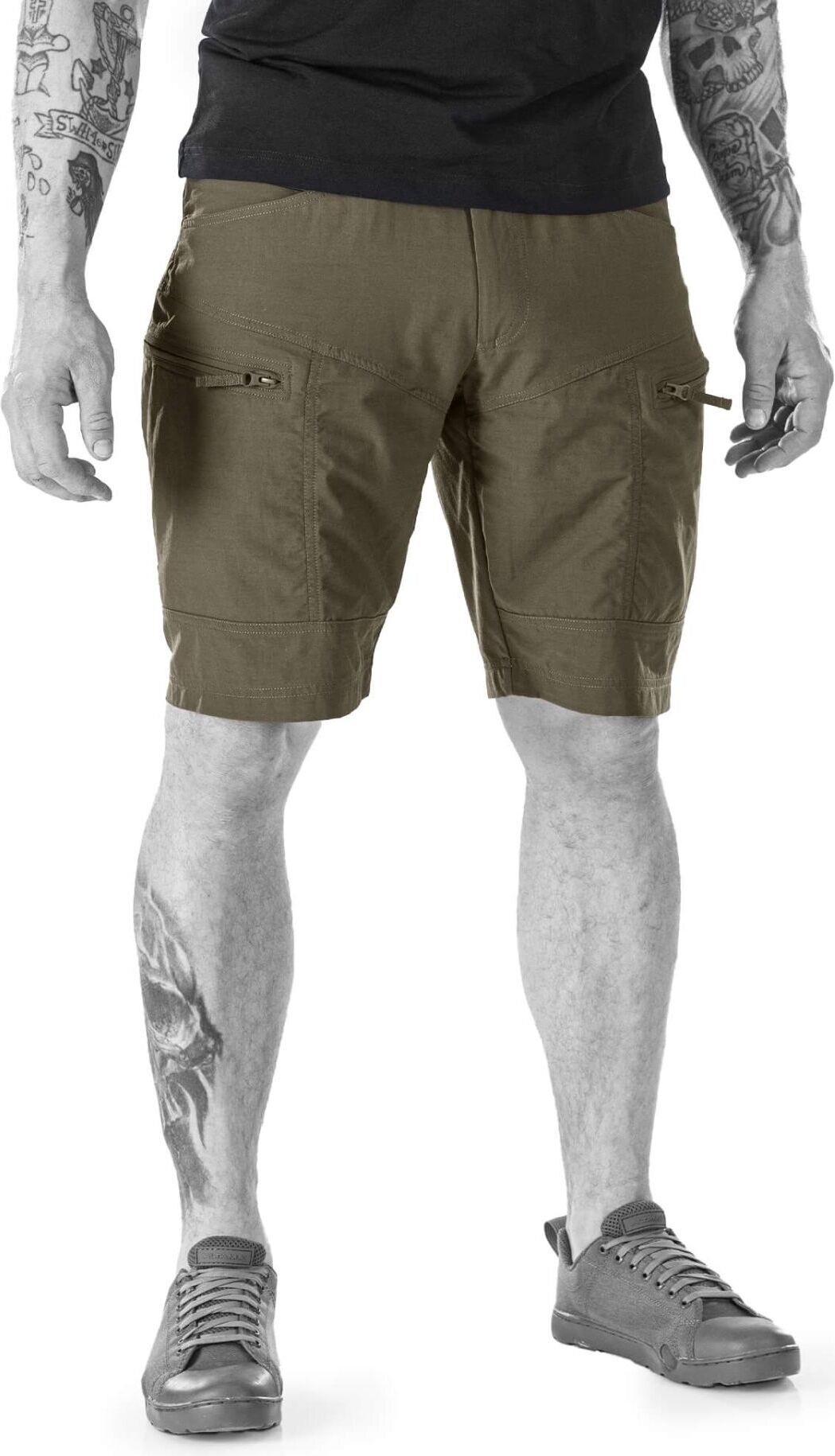 UF PRO P-40 Ranger Tactical Shorts Brown Grey