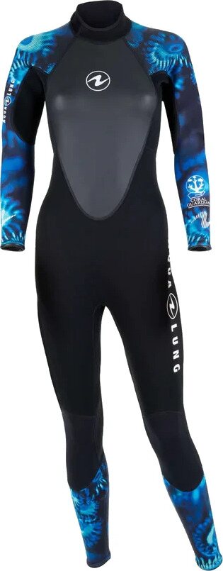 AquaLung HydroFlex 3mm Wetsuit Womens Black / Blue