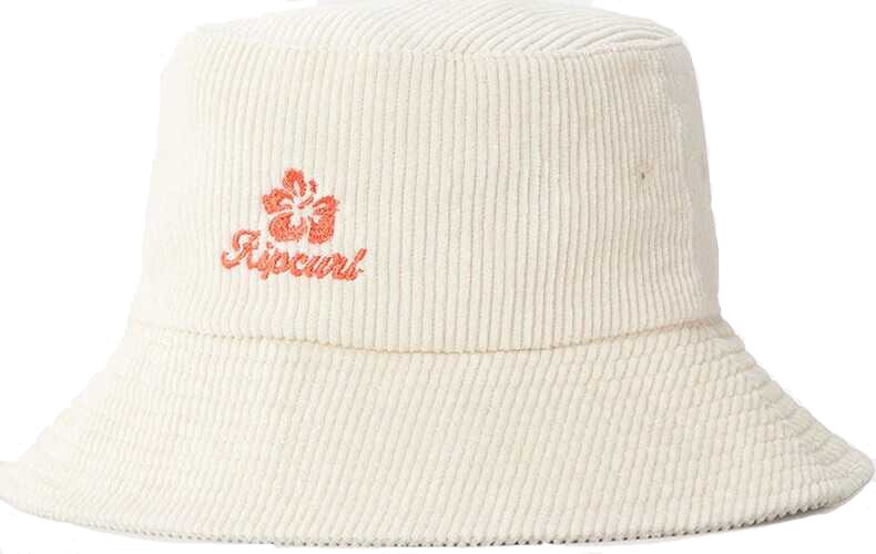 Rip Curl Hibiscus Heat Bucket Hat Off White