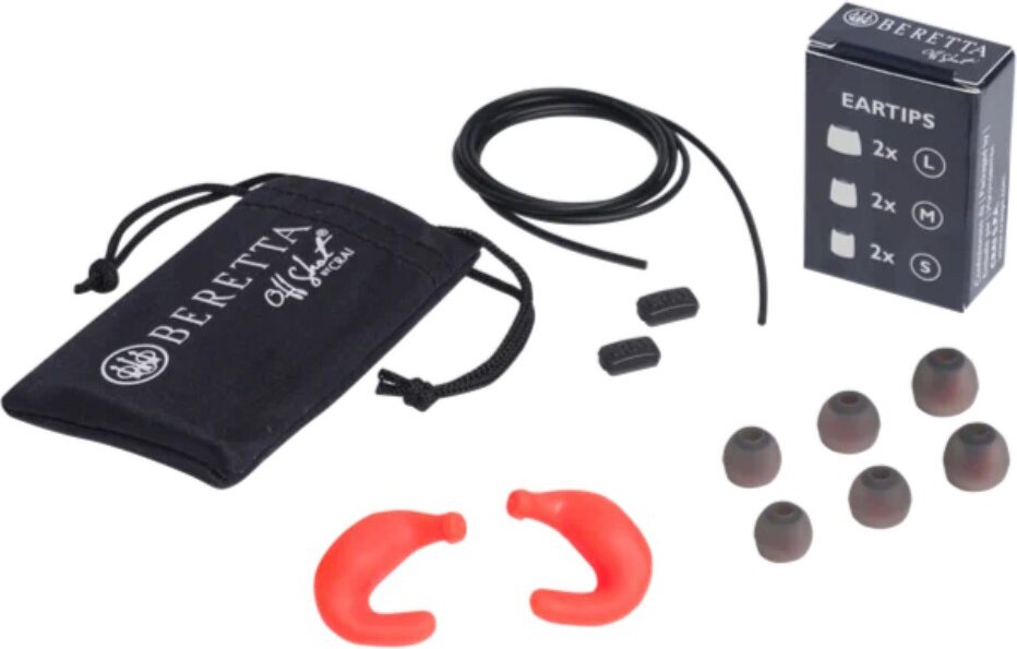 Beretta Mini Headset E2 Orange Fluo