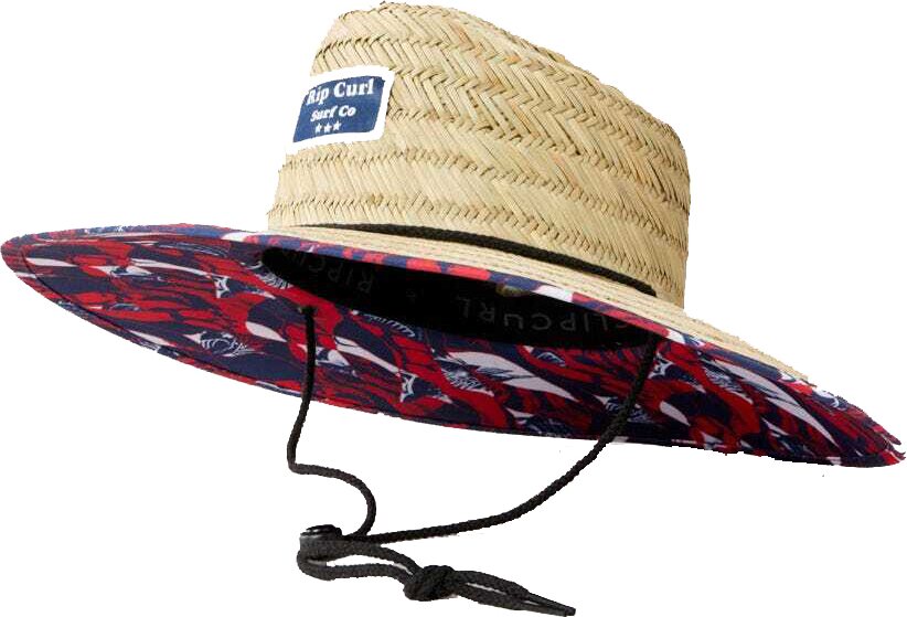 Rip Curl Mix Up Straw Hat Blue / White