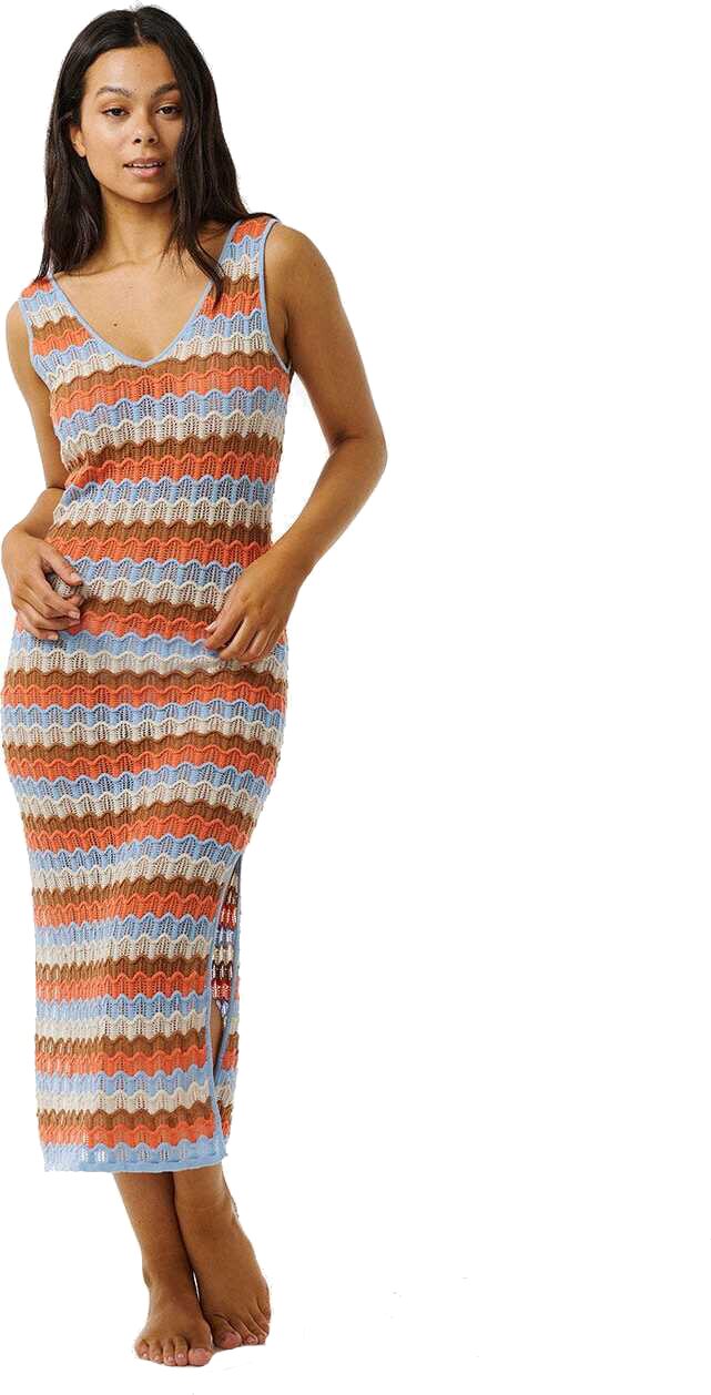 Rip Curl Santorini Sun Crochet Dress Womens Multicolor