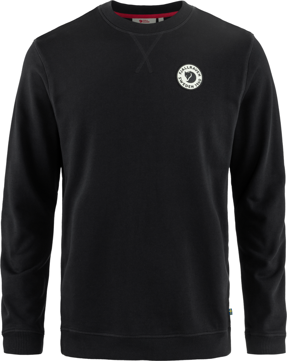 Fjällräven 1960 Logo Badge Sweater Mens Black (550)