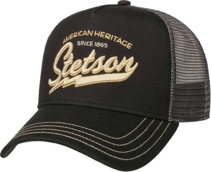 Stetson Trucker Cap American Heritage Black