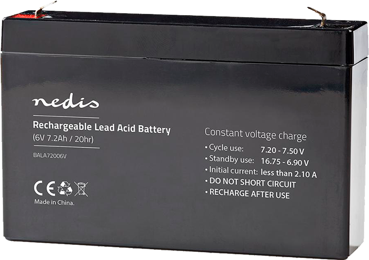 Burrel Trail Camera Lead-Acid Battery 6V 7,2Ah