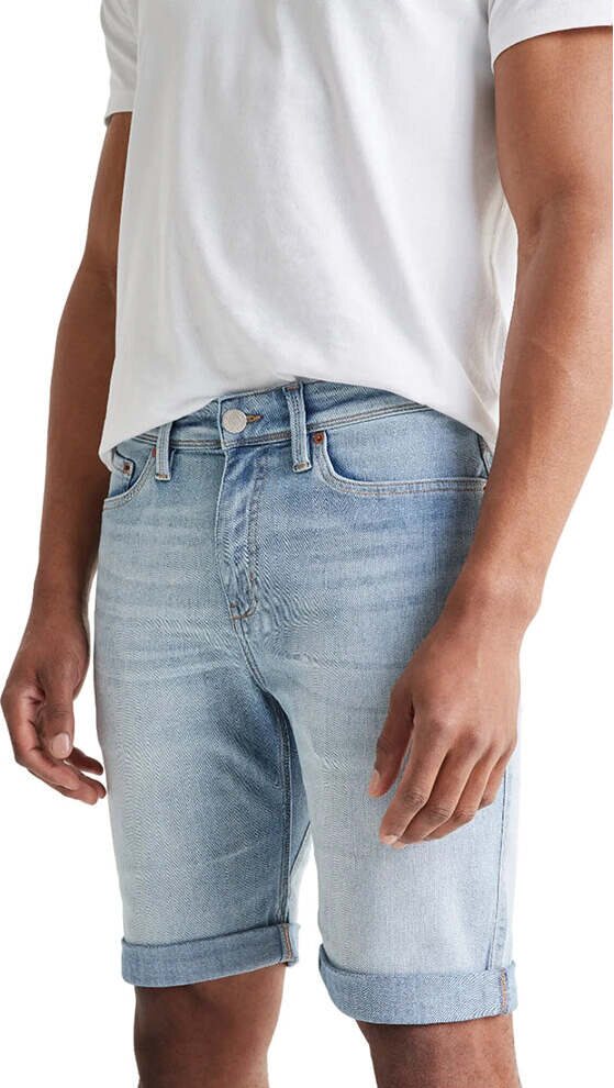 Duer Performance Denim Commuter Short Mens Ocean