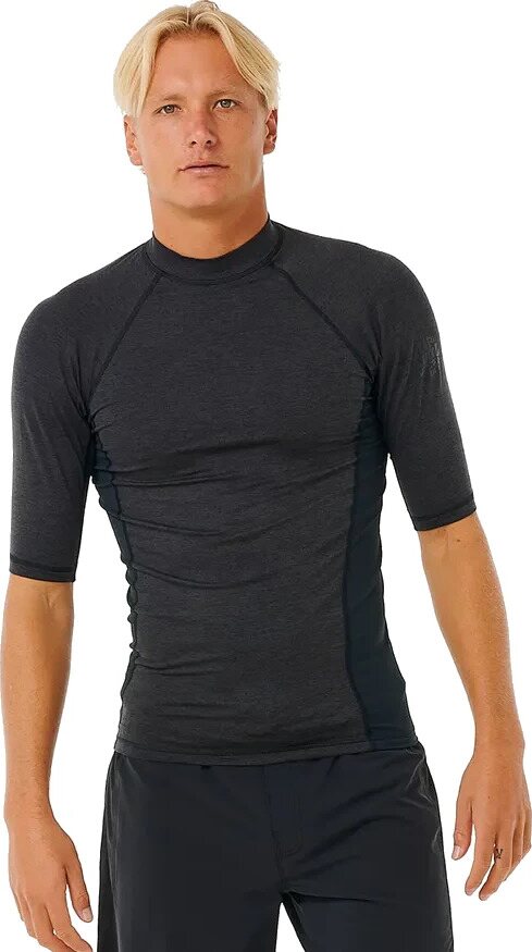 Rip Curl Dawn Patrol Perf SS Mens Black Marle