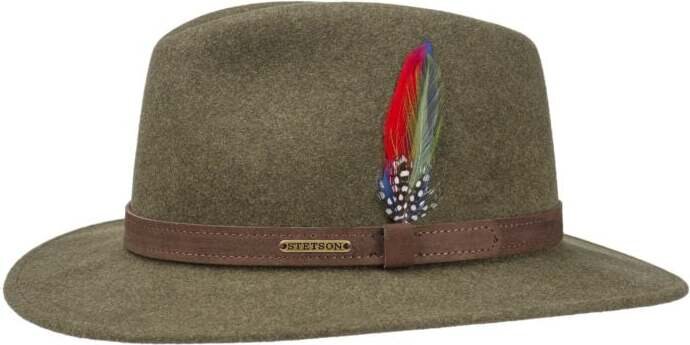 Stetson Traveller Woolfelt Mix Olive Mix