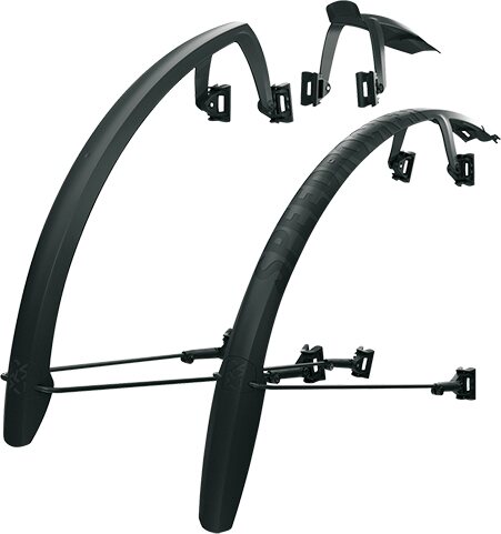 SKS Speedrocker Front and Rear Mudguard Black