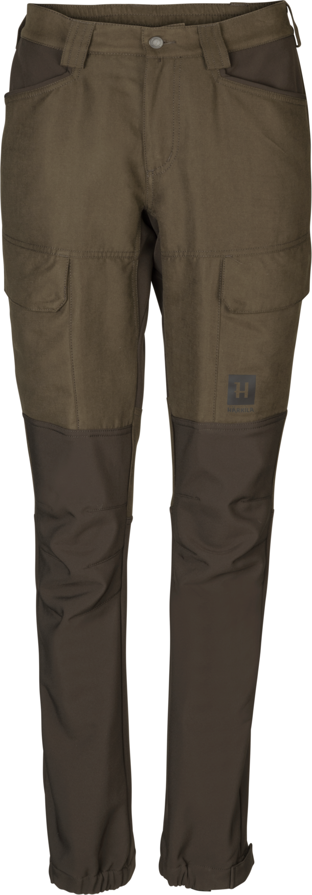 Härkila Scandinavian Trousers Womens Willow Green/Deep Browm