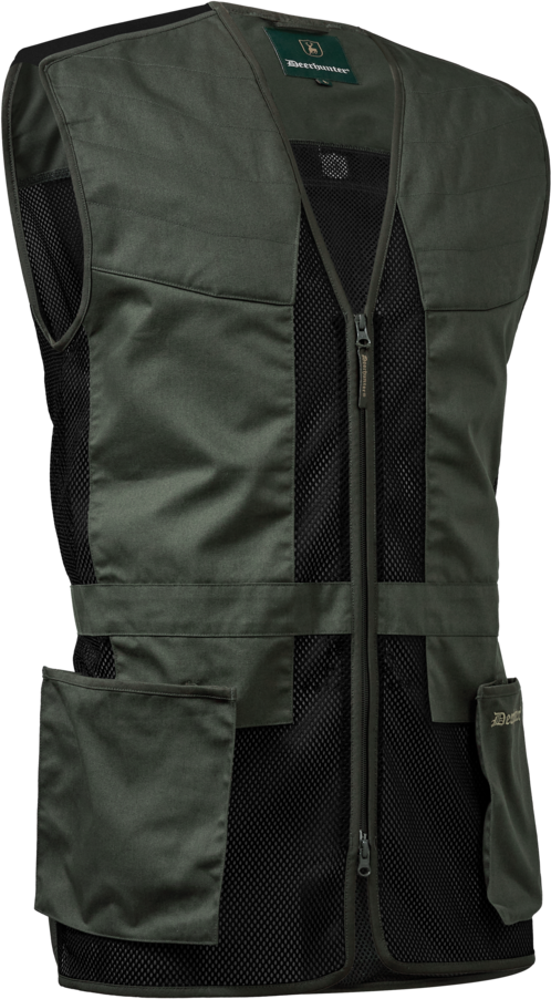 Deerhunter Atlas Mesh Shooting Waistcoat Mens Timber