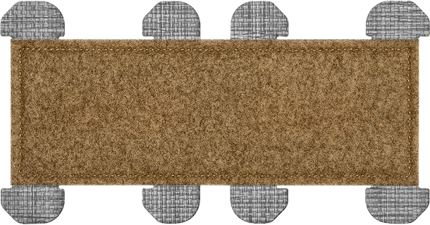 Ferro Concepts FCPC Rear ID Panel Coyote Brown