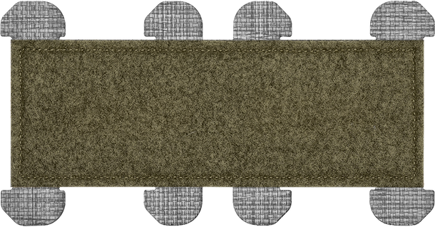 Ferro Concepts FCPC Rear ID Panel Ranger Green