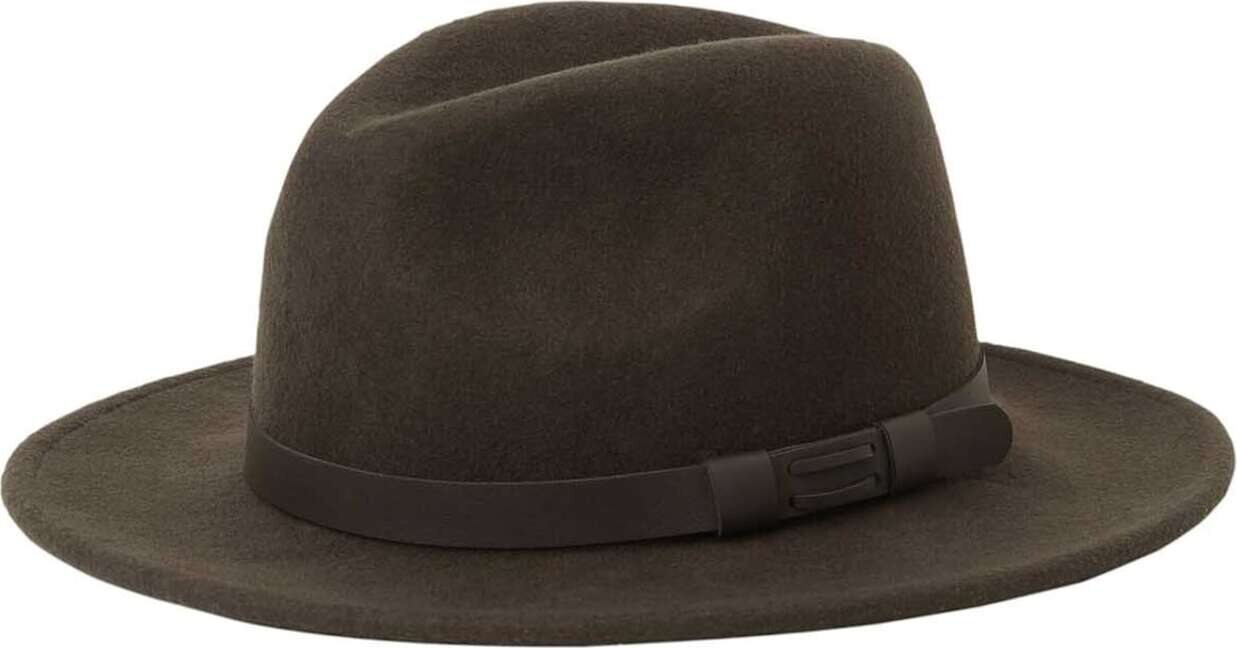 Chevalier Skye Wool Hat Leather Brown