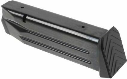 BUL Armory Mec-Gar SAS II magazine, 126mm, 9x19 18rd. Black Alu Base Pad