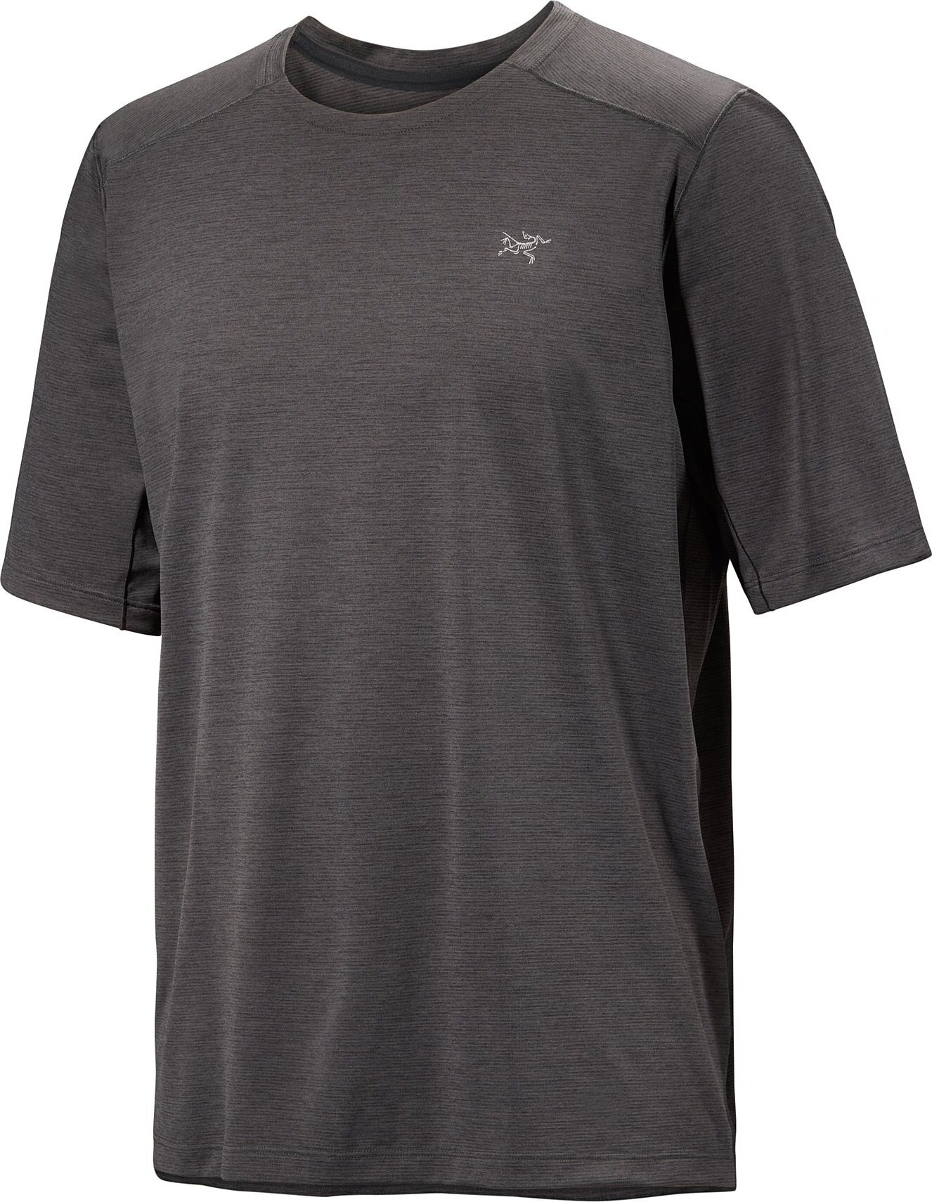 Arc'teryx Cormac Crew SS Mens Black Heather