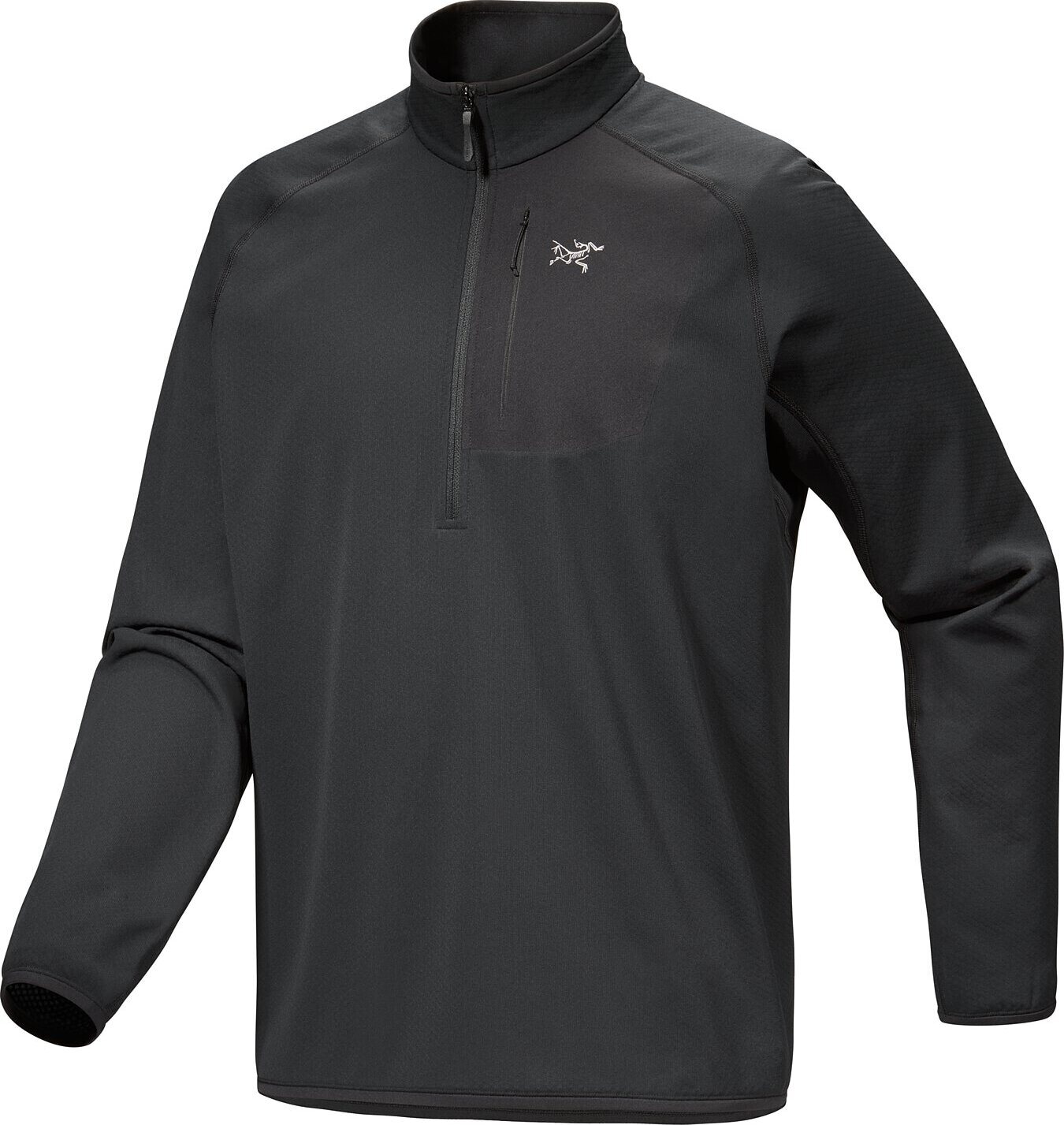 Arc'teryx Delta Half Zip Mens Black
