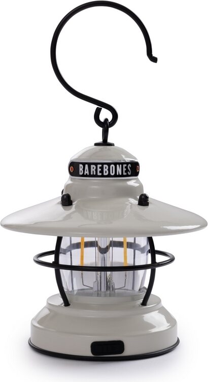 Barebones Mini Edison Lantern White