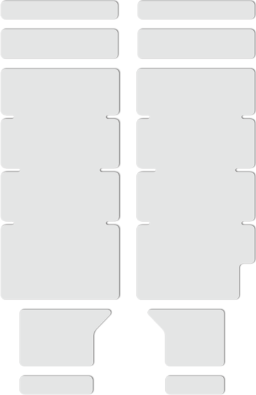 Lizard Skins Fork Protector Clear