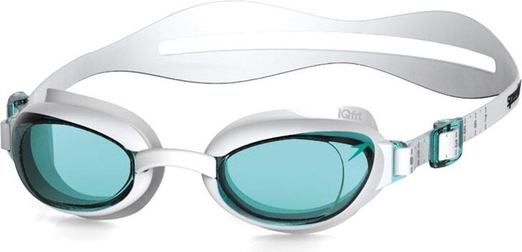 Speedo Aquapure Female Goggle White/Blue