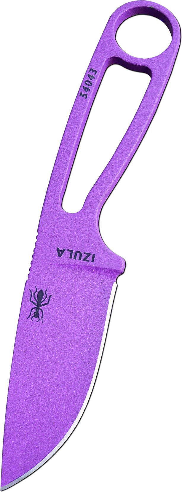 ESEE Knives Izula Purple Blade / Black Sheath with Clip Plate